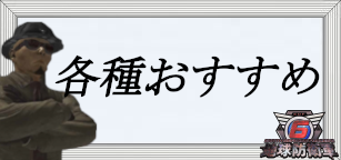 各種おすすめ